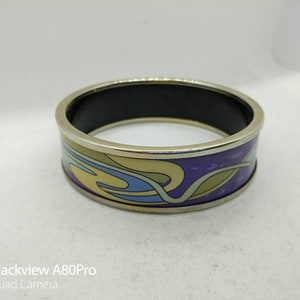 Beautiful Designer Michaela Frey Wille Sarah Bernhardt Bangle in Blue image 2