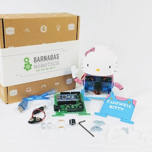 Custom 3-D Printed STEM STEAM Robot Kit To Learn Arduino Coding, Mechanics and Electrical Engineering