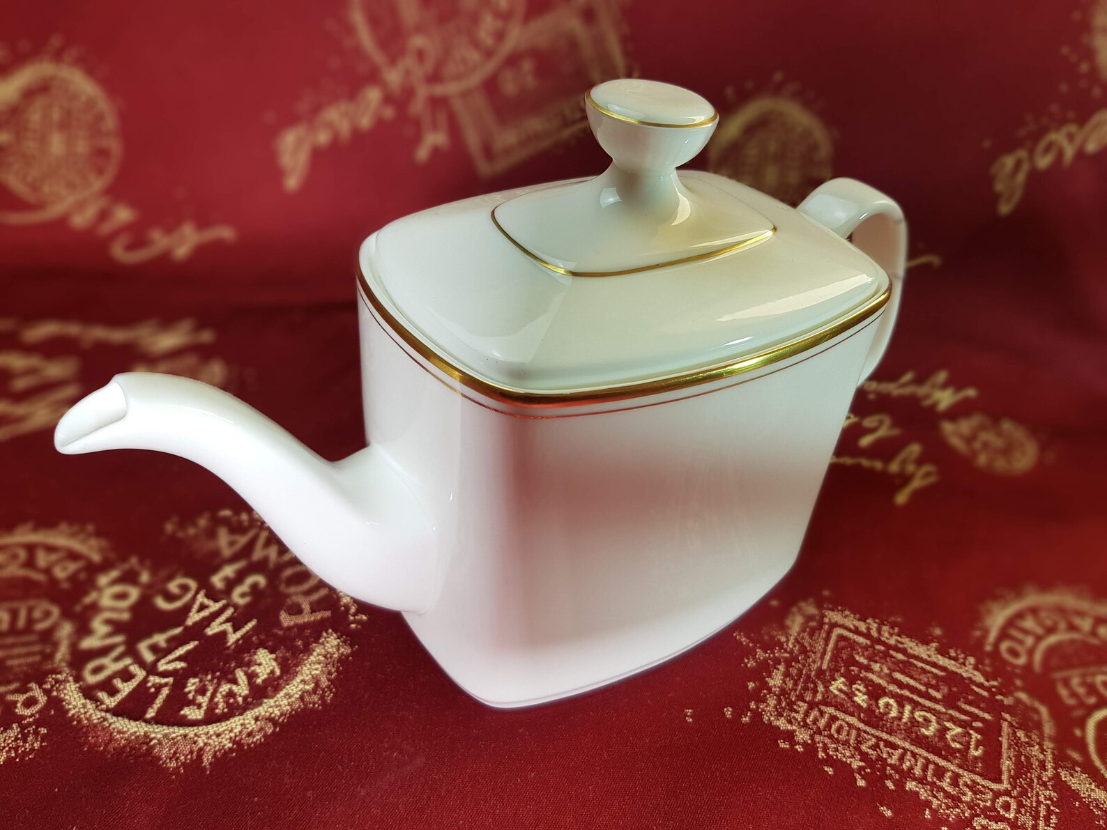 Royal Doulton Gold Concord H5049 2 Pint Teapot beautiful Etsy