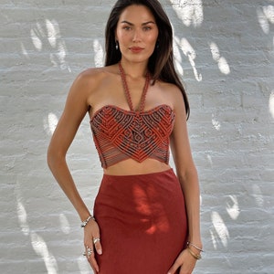 Akira macrame corset