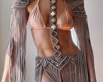Zehra macrame dress