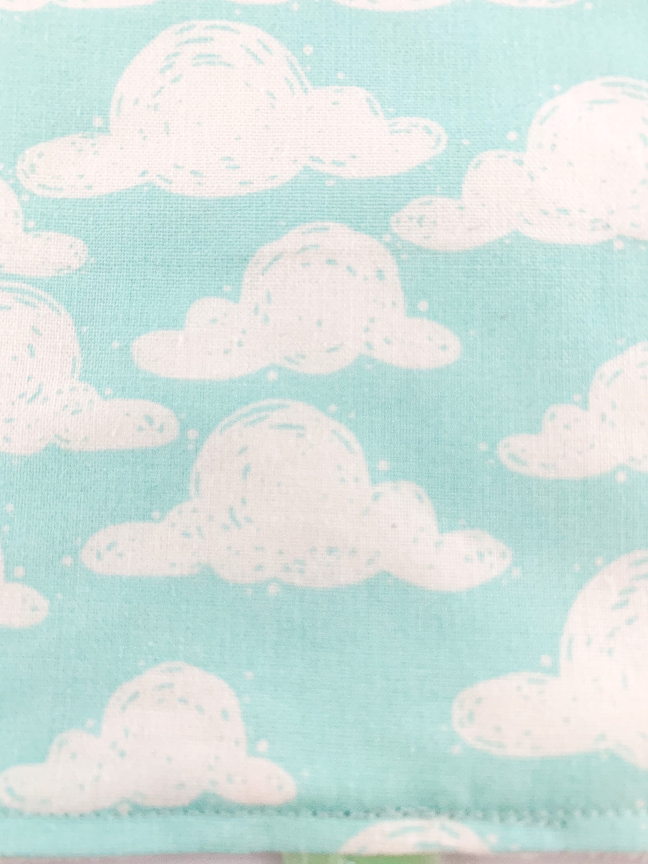 Clouds baby blanket baby comforter blanket taggy blanket Etsy