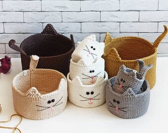 cat storage basket