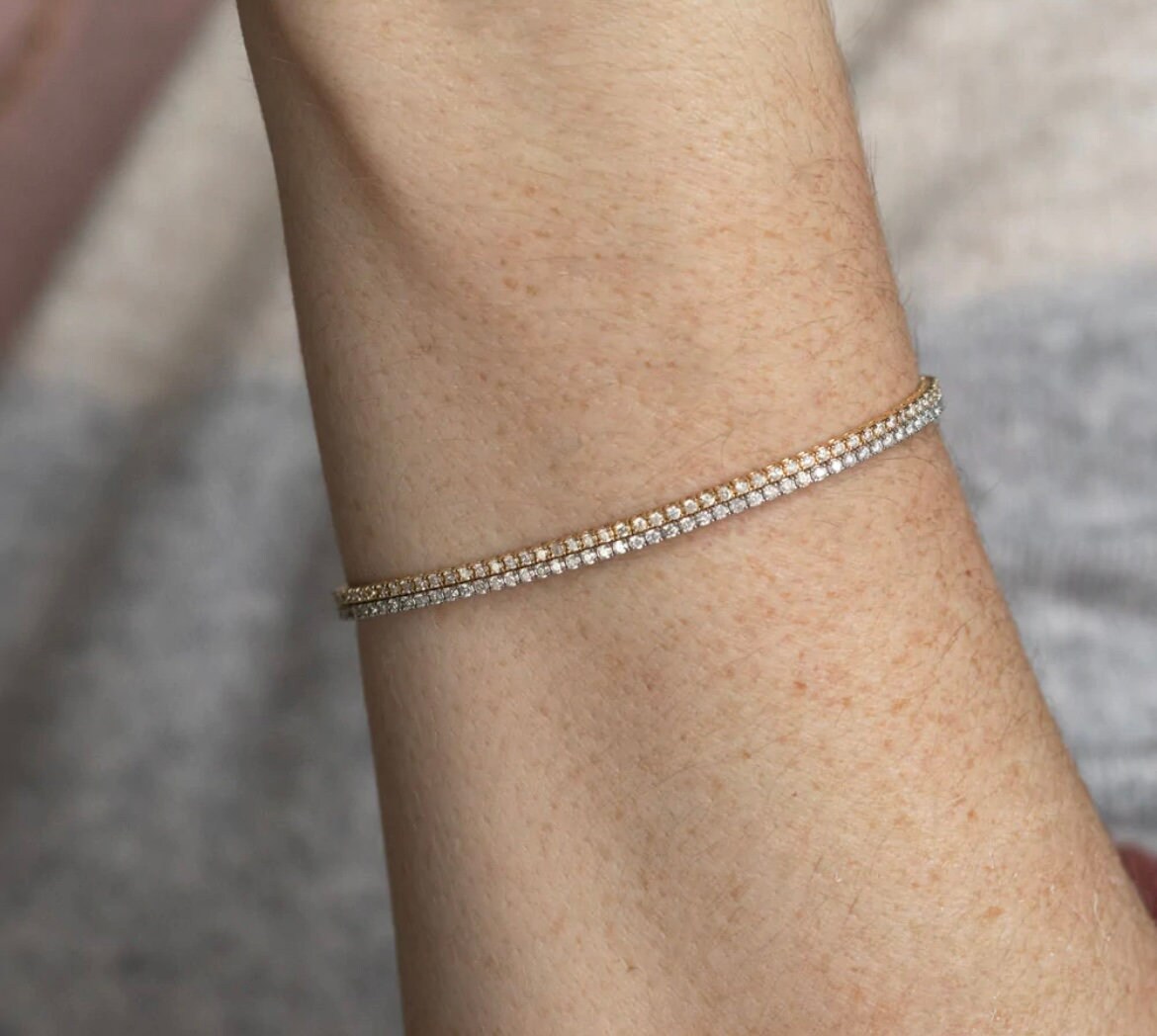 Double Layered Tennis Bracelet Double Layered Tennis Bracelet