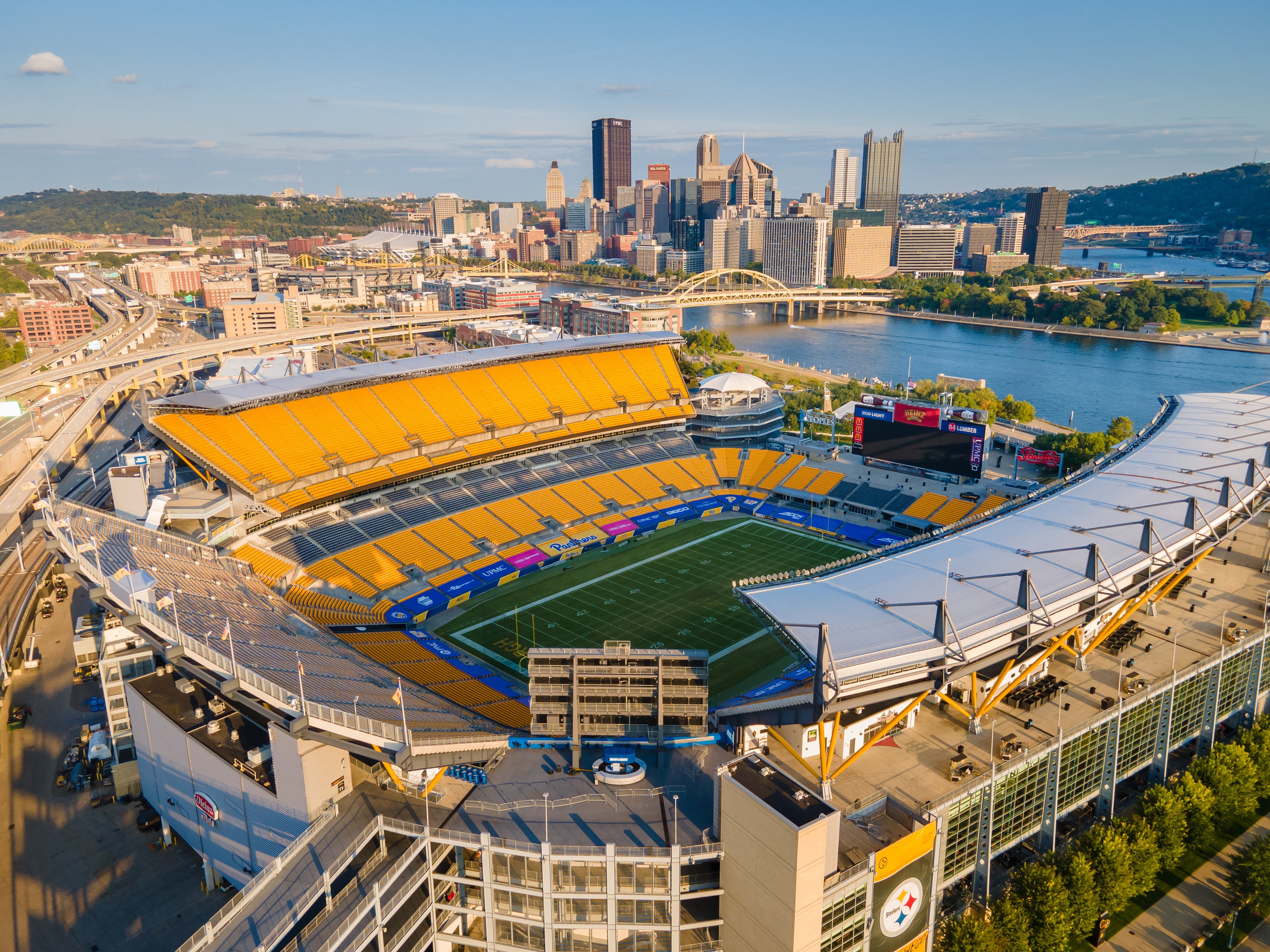 Heinz Field Pittsburgh PA Aerial Photo Etsy