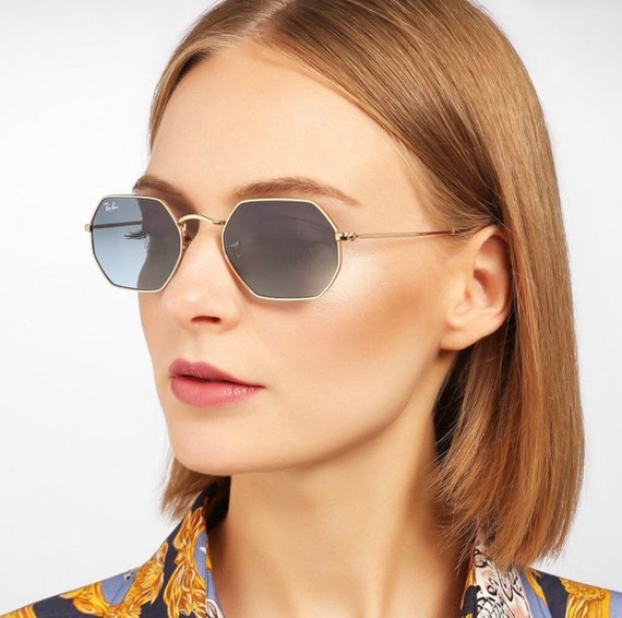 octagonal ray ban