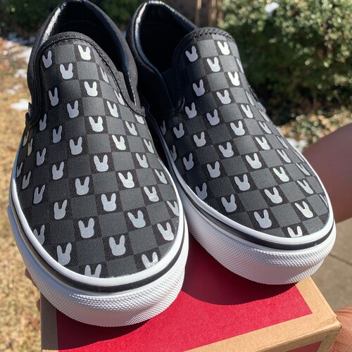 Bad Bunny Logo Vans Etsy