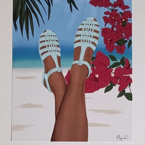Urlaub, Reiseplakat