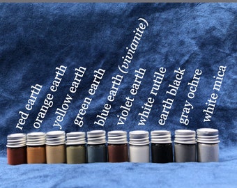 Petroglyph Dry Pigment Set - Ten 1-tsp Bottles