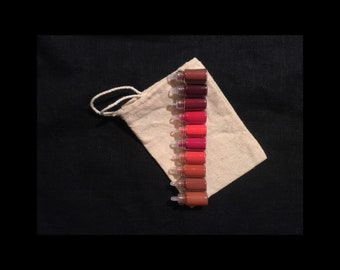 Red Dry Pigment Sampler