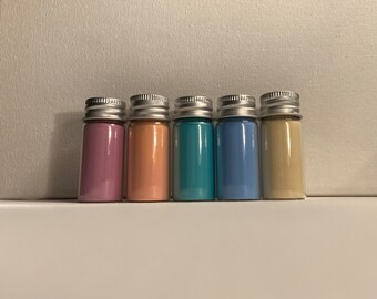 Tropical Color Collection - Five Colors - Dry Pigments