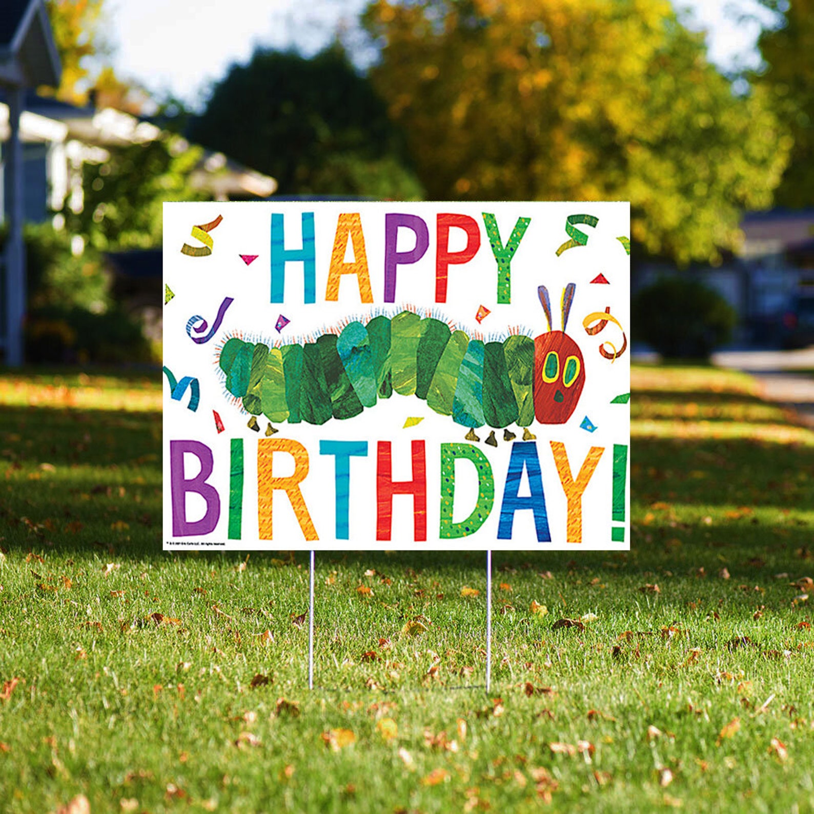 Happy Birthday Yard Signs Yard Sign Outdoor Lawn Decoration Etsy