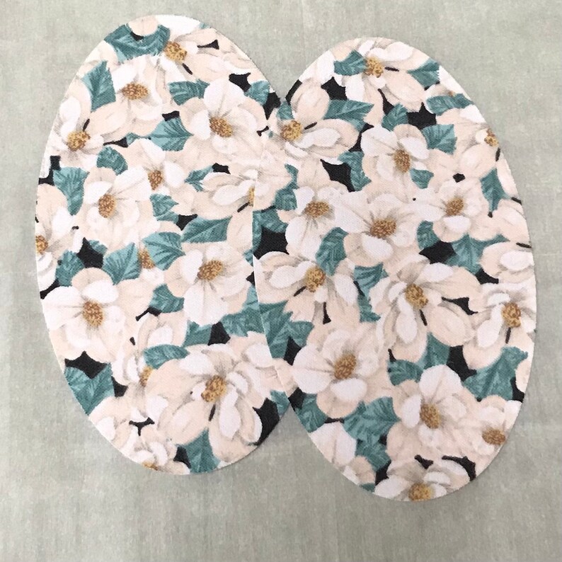 Magnolia Iron On Elbow Patch Set of 2