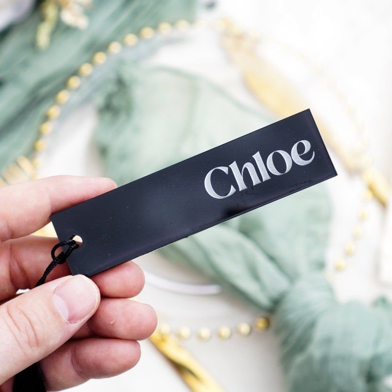 wedding name tags