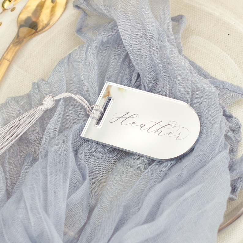 Personalised Luggage Tag Wedding Favour Ideas Keyring Place Card Bookmark With Tassel Name Gift Tag Wedding Favor Keychain image 4