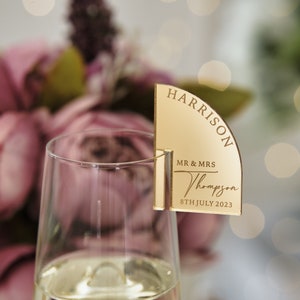 Etiquetas con nombre para regalos de boda, adornos para vino, decoración para mesa de boda, adornos para cócteles, tarjetas para asientos, tarjetas con nombre para el lugar de la boda, etiquetas con nombre para copa de vino y champán