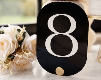 Art Deco Wedding Table Numbers, Luxury Wedding Décor, Engraved Signs, Silver, Gold, Rose Gold, Banqueting Tables, Centrepiece