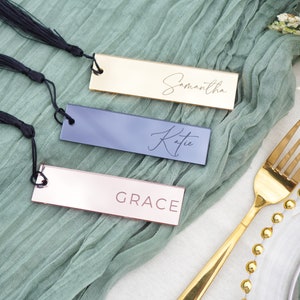 wedding favour bookmarks