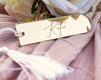 Wedding Table Decorations Acrylic Place Names Wedding Guest gifts Bookmark Keyring Party Favours Place Card Wedding Table Decor