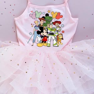 Disney-Tütü, Toy Story kleid, Cinderella Castle kleid, Trikot-Tütü, Disney-Prinzessinnen-Tütü, Disney-Tütü