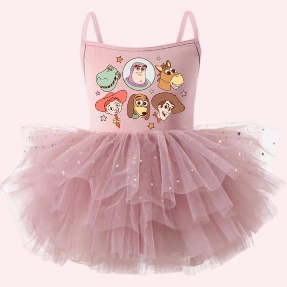 toy story pink dress Toy Story Toddler Girls Pleated Tulle Dress - Pink, Toy Story