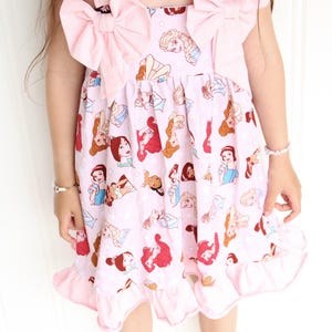 Princesses Dress, Disney Dress, Bamboo Dress, Twirl Dress, Disney Outfit, Princesses, Pink Dress