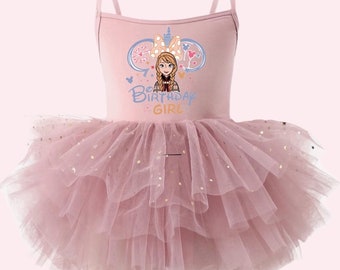 Tutu Disney, robe de princesse Anna, tutu, tutu de princesse Disney, tutu disney