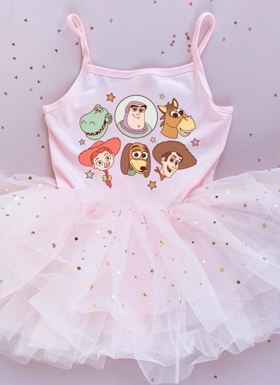 toy story pink dress Disney and Pixar Toy Story Playground Dress with Pockets, Toy Story Jessie in 100% Combed Cotton
