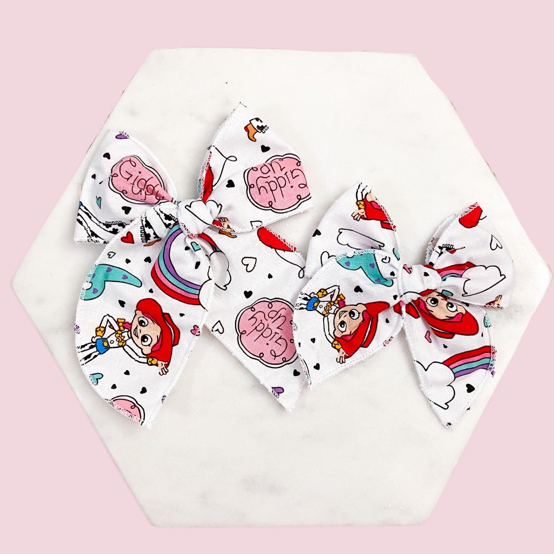 Disney Jessie Hair Bow Disney Bow Toy Story Bow Fable Bow Etsy