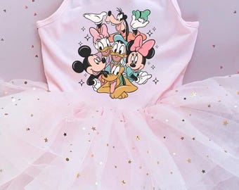 Mickey Minnie Tutu, Pink Tutu, Leotard Tutu, Tutu Dress , Disney Princess tutu, Disney Tutu