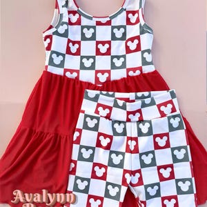 disney christmas athletic dress Minnie Mickey Tulle Dress,disney Dress, Athletic Set, Princess Dress, Yoga Fabric Set,disney Outfit,ready to Ship designed Pink Disney Princess