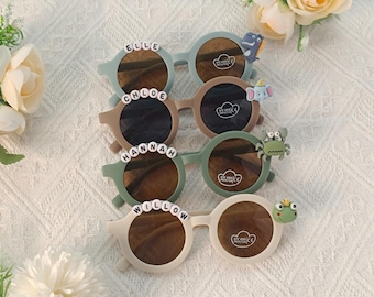 Lunettes de soleil personnalisées pour garçons et filles | Cadeau pour tout-petit | Cadeau pour enfants | Cadeau bébé | Cadeau d'anniversaire personnalisé pour bébé fille