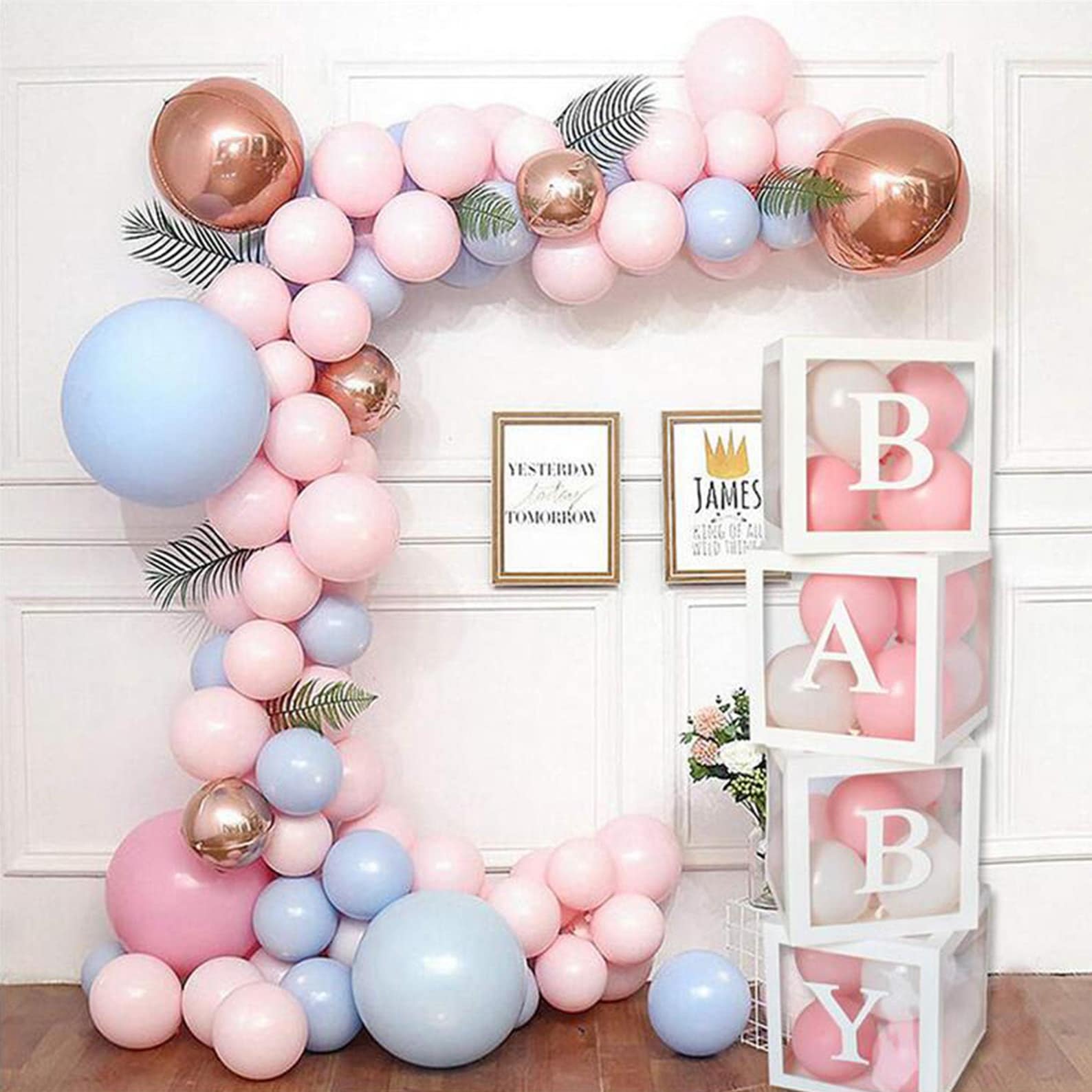 Customize Balloon Letter Box Baby Shower Birthday Party Etsy