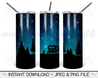 Download Hubby Wifey Camping Fishing Bundle Sublimation Png 20 And 30oz Skinny Straight Tumbler Design File Digital Art Collectibles Delage Com Br