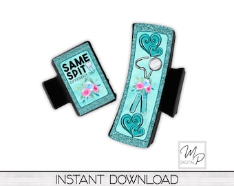 Dentist Dental Hygienist PNG Design for Sublimation of Hair Clips, Digital Design Download, Commercial Use