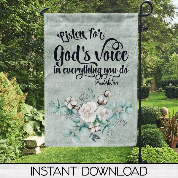 Christian Garden Flag Etsy