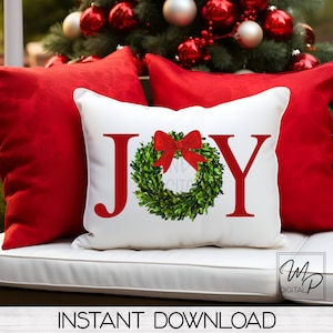 Christmas Pillow Png Etsy