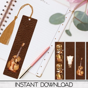Western Cowboy Bookmark PNG for Sublimation, Bookmark for Men ...