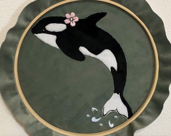 Orca Odina 18x30 applique Embroidery file