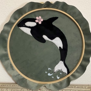 Orca Odina 13x18 applique Embroidery file