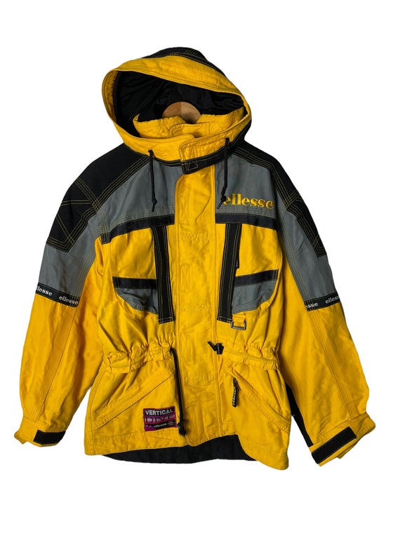 Vintage Ellesse Ski Jacket: 80s Color Block Fashion - Etsy Canada