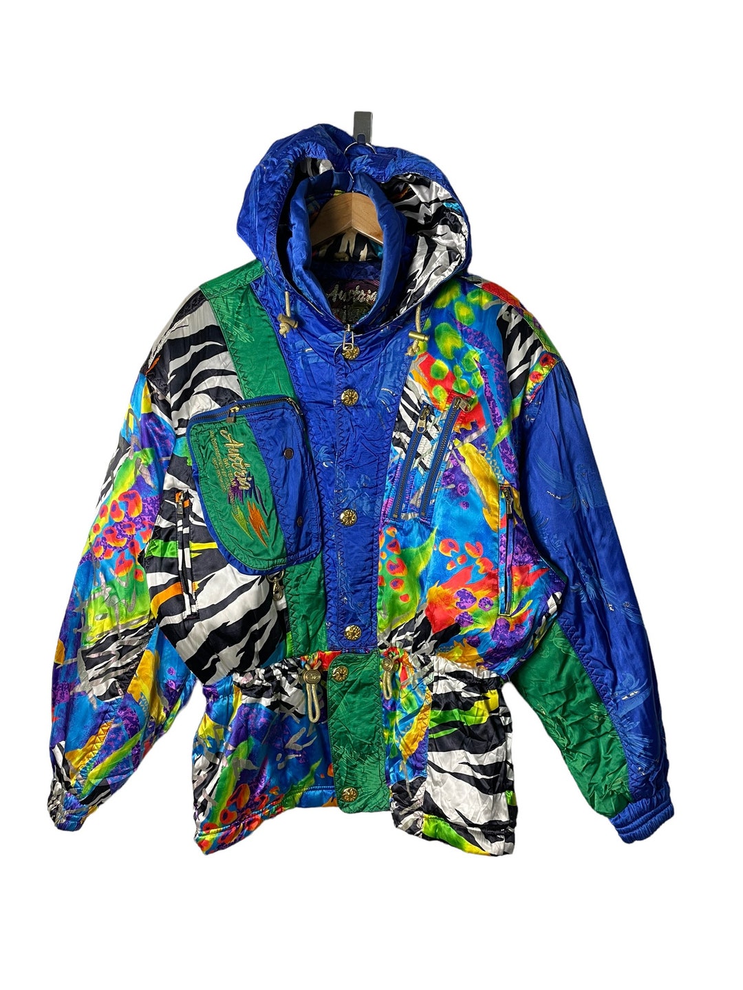 Vintage Austria Ski Jacket Ski Winter Wear Jacket by Asics Etsy