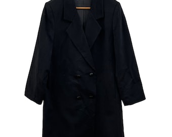 Vintage Valentino Wool and Cashmere Coat - Etsy