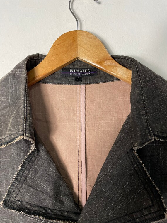In the Attic Double Collar Denim Jacket - Etsy In the Attic Double Collar Denim Jacket - Etsy