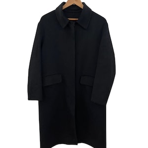 ジャケット・アウター 90's JIL SANDER Wool Overcoat Mens JIL SANDER Coat Jacket Wool Pockets 3 Buttons Gray Size S +