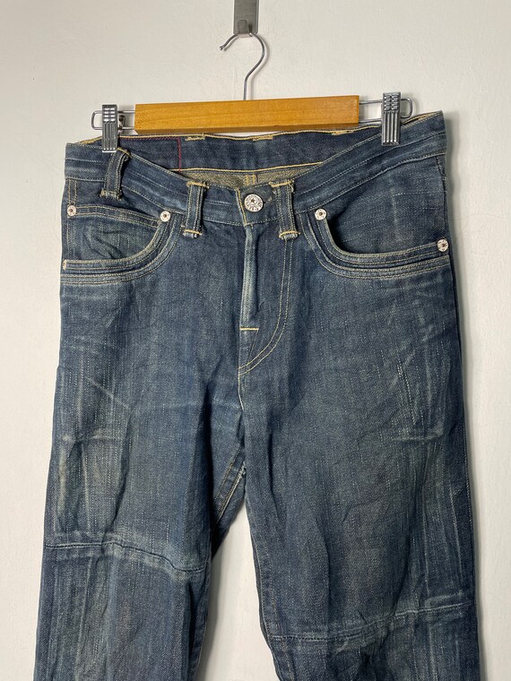 Vintage Levis single R Patchwork Style Jeans W32 - image 5