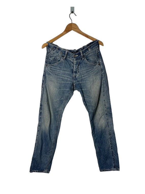 Johnbull Japan Denim Jeans Buckleback Selvedge Jeans Like Samurai