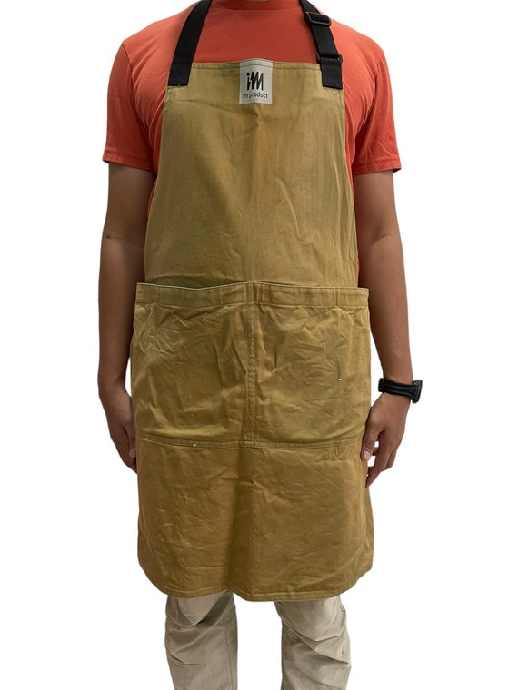 イッセイミヤケ issey miyake エプロン 美品 荻原 イッセイミヤケ