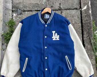 Vintage LA Dodgers Wool Varsity Jacket