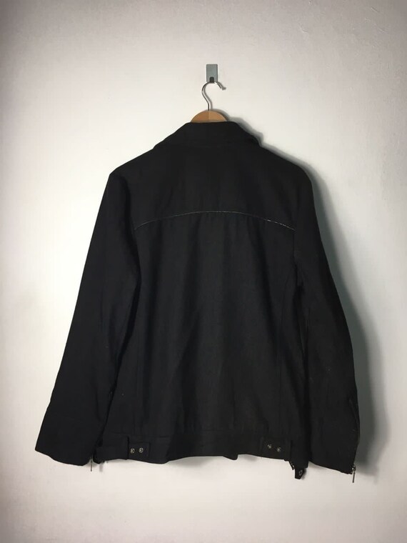 Rare Punk Jacket in the Attic Japanese Brand Asymmetrical